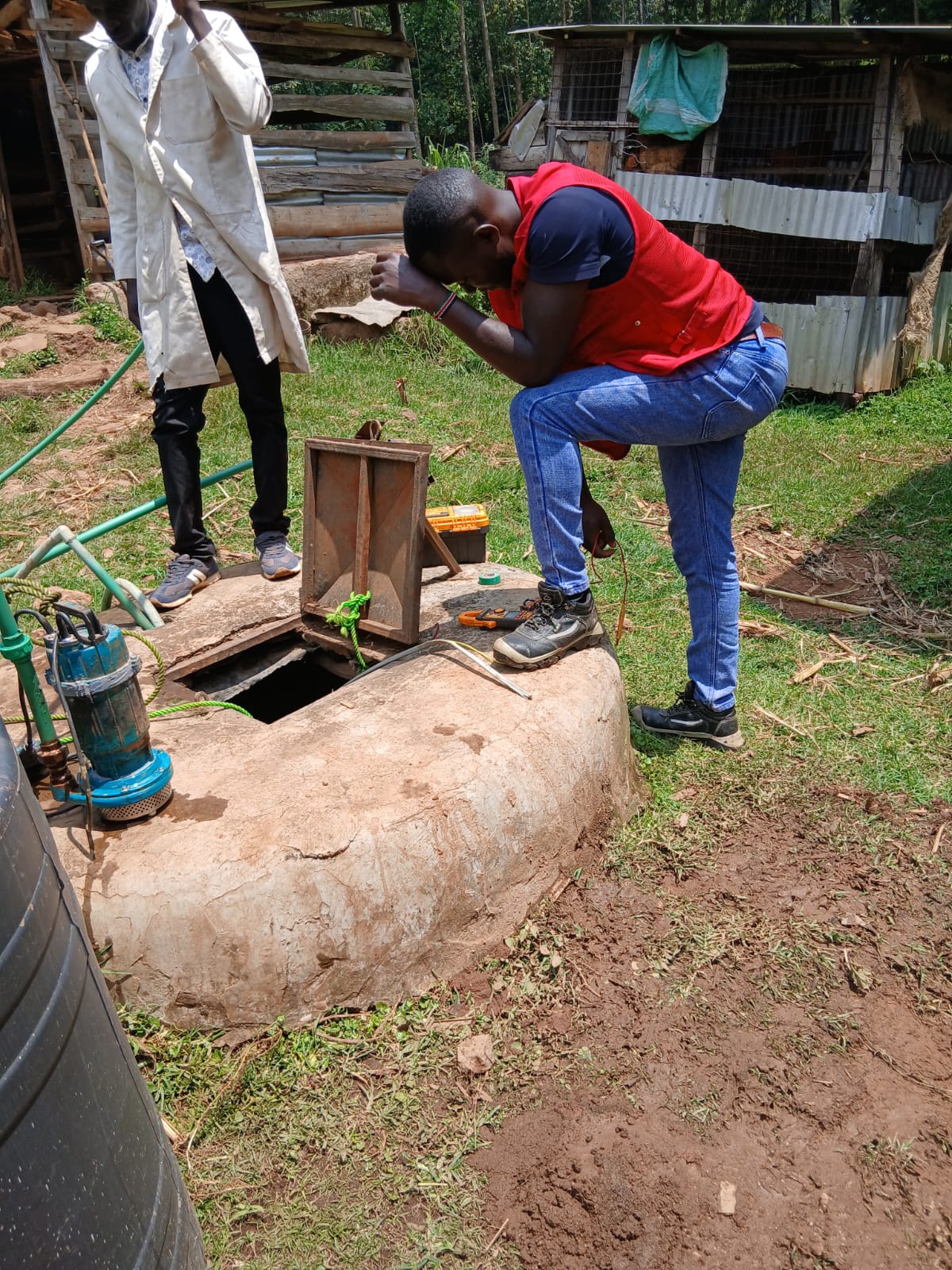 Borehole Wellhead Servicing & Wiring