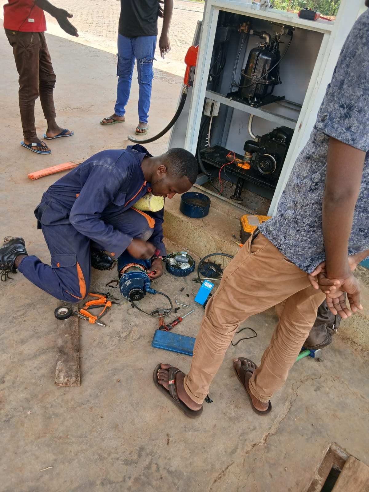 Commercial Pump Motor Inspection