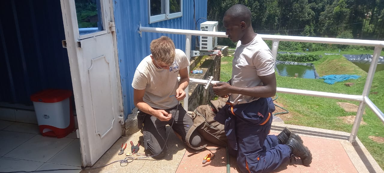 Outdoor Industrial Electrical Termination